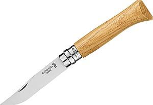 Cutit de bucatarie Opinel Stainless Steel Oak handle Nr 8