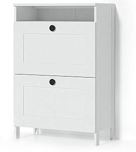 Обувница Fabrik Home Mezzo 2Д Белый Ясень