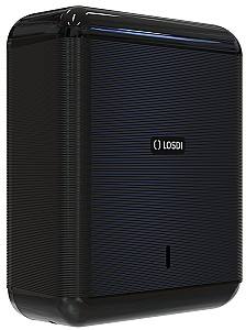 Dispenser servetele baie Losdi Eco-Luxe Black CP-3009-BL