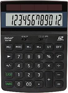Калькулятор Rebell Eco450, 12 цифр, 184x133 мм, 504111