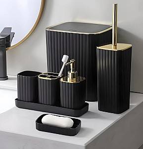 Набор для ванной комнаты 4Life Modern Style Black