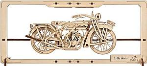 3D Puzzle Ugears Motocicleta in rama