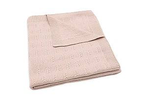Pled Jollein Grain Knit Wild Rose