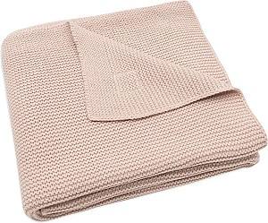 Плед Jollein Basic Knit Wild Rose