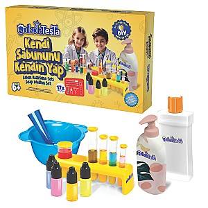 Set de cercetare pentru copii Play Toys Fabrica DIY de Săpun Lichid