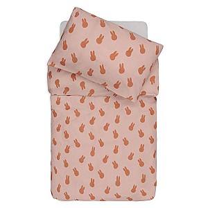 Lenjerie de pat Jollein Miffy Shadow Wild Rose