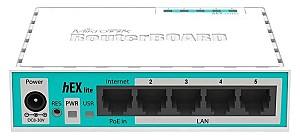 Маршрутизатор MikroTik hEX lite (RB750r2)