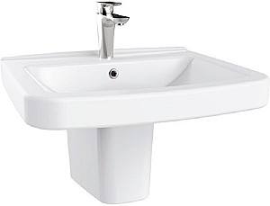 Lavoar baie Creavit Half pedestal 50×60 LR060.000/LR260.00