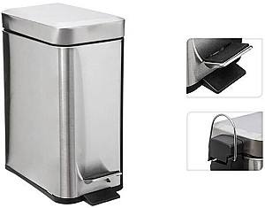 Cos de gunoi Five Poubelle 5l argintiu