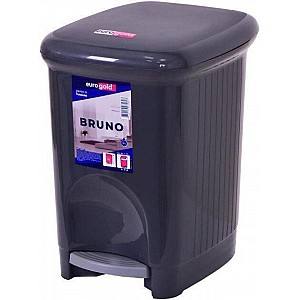 Мусорное ведро Eurogold Bruno 5.0 l black