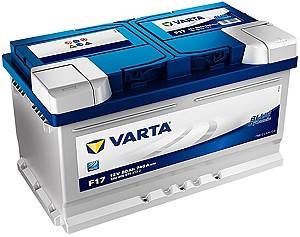 Аккумулятор Varta Blue Dynamic EFB F17 80Ah 740A