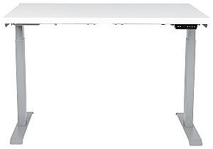Письменный стол CUSTÓ FlexiDesk Белый/Антрацит (Серый) 120x70 см