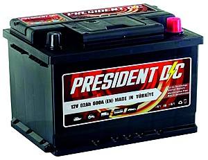 Аккумулятор PRESIDENT 62 AH L2B