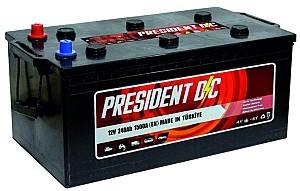 Аккумулятор PRESIDENT 240 AH