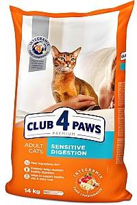 Сухой корм для кошек Club4Paws Adult Cats Sensitive Digestion 14kg