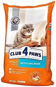 Сухой корм для кошек Club4Paws Adult Cats Salmon 14kg