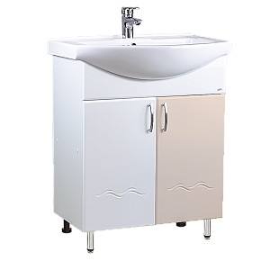 Dulap sub lavoar S-M Clasic 60 Alb-bej