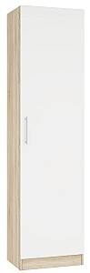 Dulap penal Mobildor Lux Practik (pentru haine) (55x40x210H cm) Stejar Sonoma / Alb