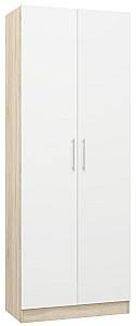 Dulap Mobildor Lux Practik (combinat) (80x40x210H cm) Stejar Sonoma / Alb
