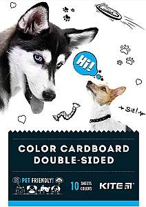 Цветная бумага Kite Dogs K22-289