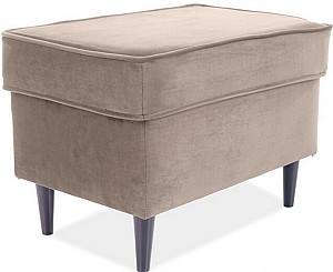 Bancheta Signal Ron Velvet Beige/Wenge