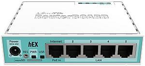 Маршрутизатор MikroTik hEX (RB750Gr3 hEX)