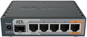 Маршрутизатор MikroTik hEX S (RB760iGS)
