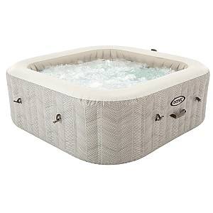 Piscina Intex Jacuzzi SPA Chevron Deluxe Square Bubble