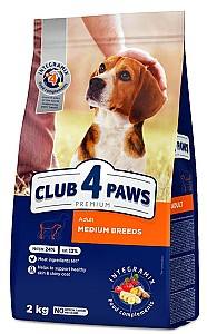 Сухой корм для собак Club4Paws Premium Adult Medium 2kg