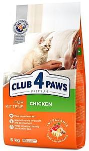 Сухой корм для кошек Club4Paws Kitten Chicken 5kg