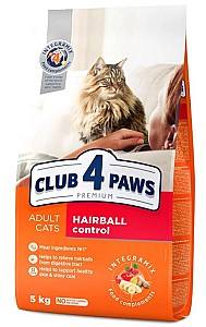 Сухой корм для кошек Club4Paws Adult Cats Hairball Control 2kg