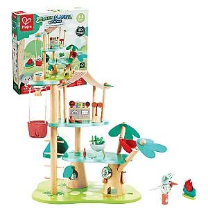 Set de jucarii Hape Sediul Principal al Copacului Kiki E3426