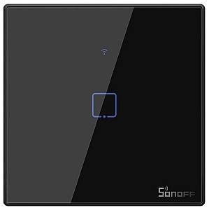 Умный выключатель Sonoff TX Series 1-Gang Black