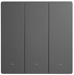 Умный выключатель Sonoff M5 3 Gang Dim Gray