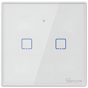 Умный выключатель Sonoff TX Series 2-Gang White