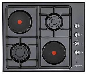 Встраиваемая варочная комбинированная панель MasterCook SIRIUS MC-E 4622 BL