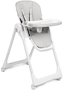 Стул для кормления с регулировкой по высоте Caretero Megalo Light Grey