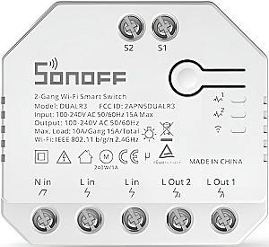 Умное реле Sonoff DUALR3