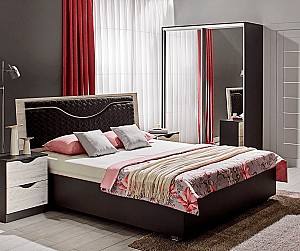 Set dormitor Ambianta Happy 3 Alb Samoa, Modern