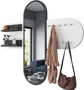 Cuier Mirage Meble P3 Dark Grey/White