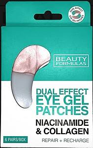 Patch-uri pentru ochi Beauty Formulas Niacinamide&Collagen