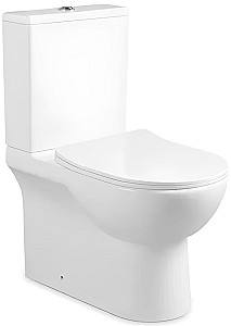 Унитаз South Villa SH-5109 80 P-trap 3/6 no-rim BTW Slim UF Duroplast
