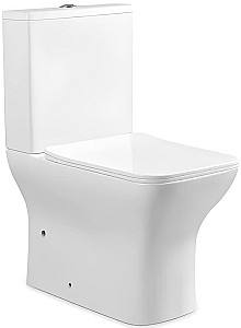 Унитаз South Villa SH-5110 80 P-trap 3/6 no-rim BTW Slim UF Duroplast