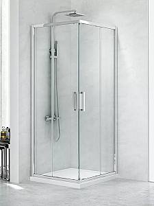 Cabina de dus New Trendy New Praktic 2D Square 80x90x195 Sliding K-0490