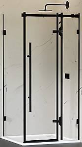 Cabina de dus New Trendy Galaxy Black Quadrant 90x90x190 K-0789