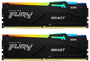Memorie operativa RAM Kingston FURY Beast RGB 128GB (KF556C36BBEAK2-128)