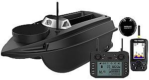 Прикормочный кораблик Flytec V030 GPS с Эхолот