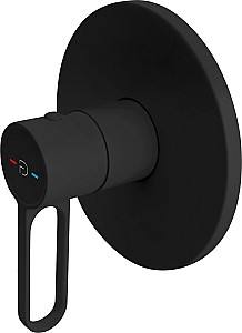 Смеситель для душа FDESIGN Zaffiro Black FD1-ZFR-7PA-22 (18141)