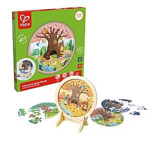 Пазлы Hape Времена года E1653