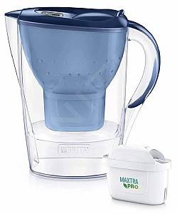 Фильтр-кувшин для воды BRITA Marella + фильтр Maxtra Pro Pure Performance (Blue)
